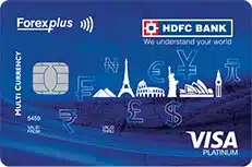 HDFC Bank Multicurrency Platinum ForexPlus Chip Card