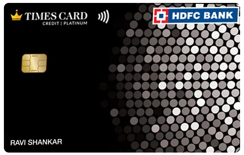 HDFC Bank Times Card Credit Platinum