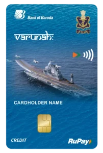 Indian Navy Varunah BoB Credit Card