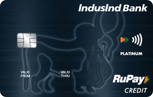 IndusInd Platinum RuPay Credit Card