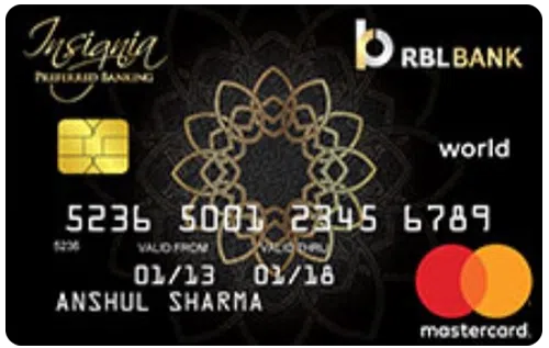 Insignia Preferred Banking Card