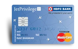 JetPrivilege HDFC Bank Select Titanium