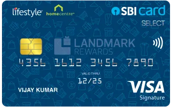 Lifestyle Home Centre SBI Card SELECT