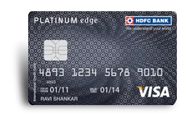 Platinum Edge Credit Card