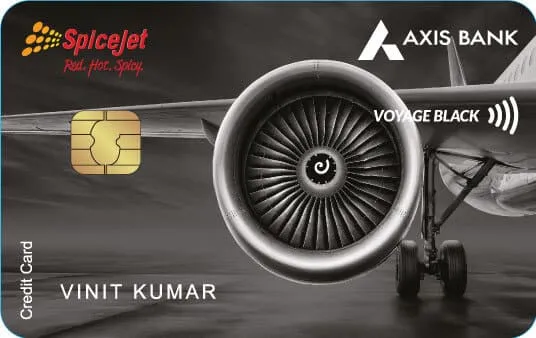 SPICEJET AXIS BANK VOYAGE BLACK Credit Card