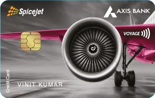 SPICEJET AXIS BANK VOYAGE Credit Card