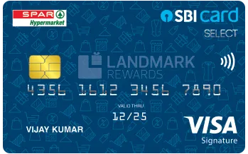 Spar SBI Card SELECT