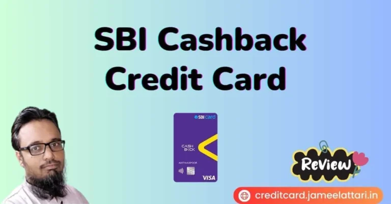 sbi cashback credit card